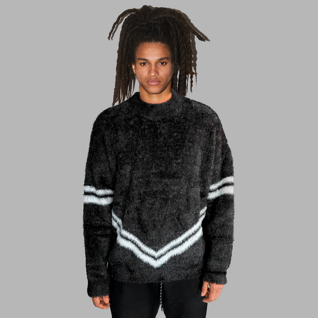 Pull en mohair Blvck Signature