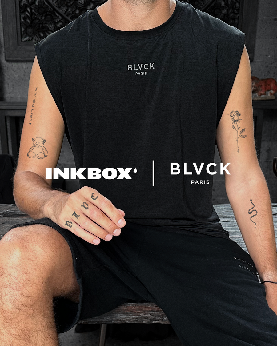 'Blvck x Inkbox' Semi Permanent Tattoos