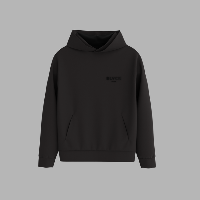 Sweat à capuche Blvck 'Noir'