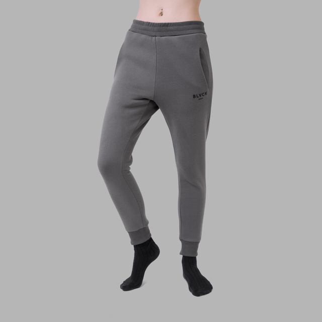 Pantalon de jogging gris clair 'Grey'