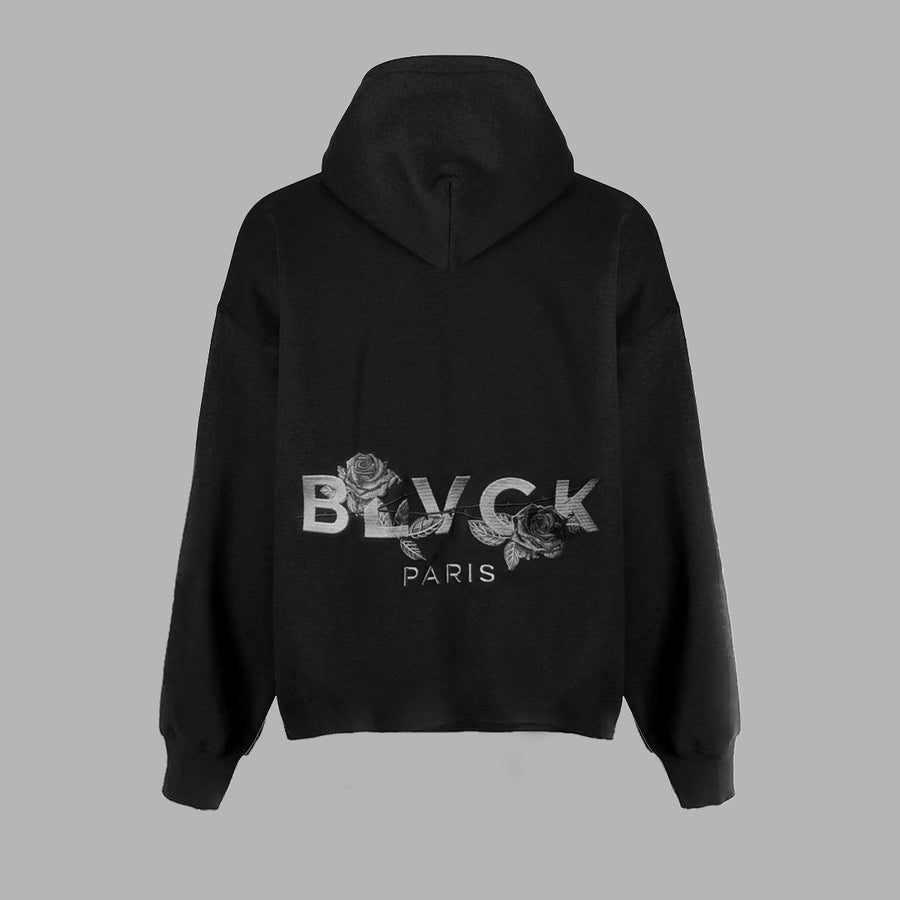 Blvck Bold Floral Hoodie
