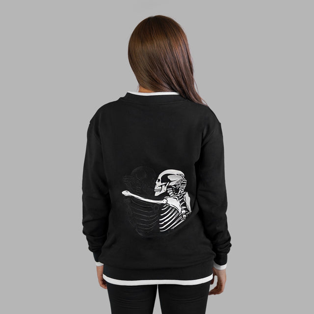 'Blvck x Whte' Death Kiss Sweater