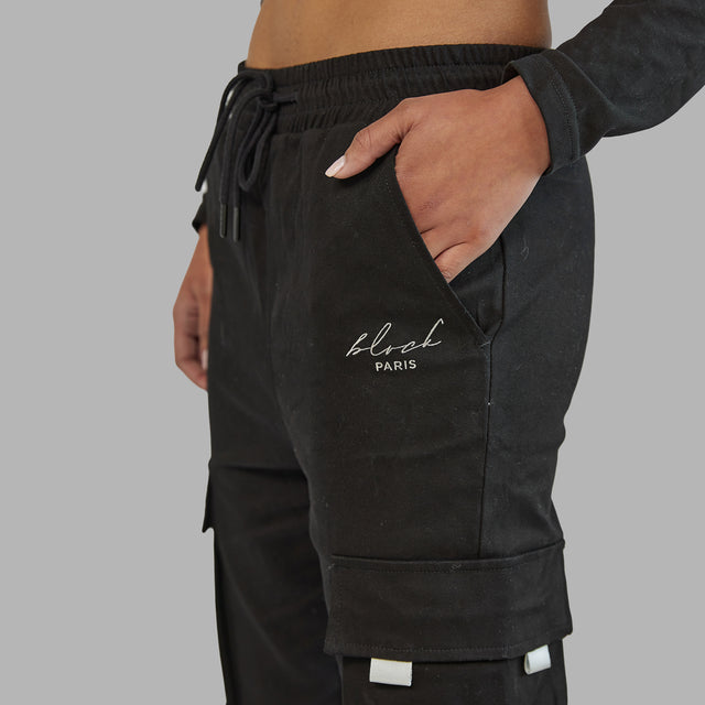 Pantalon cargo noir