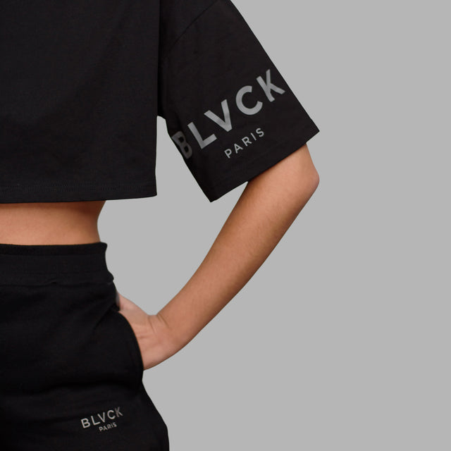 Blvck Bold Crop Tee